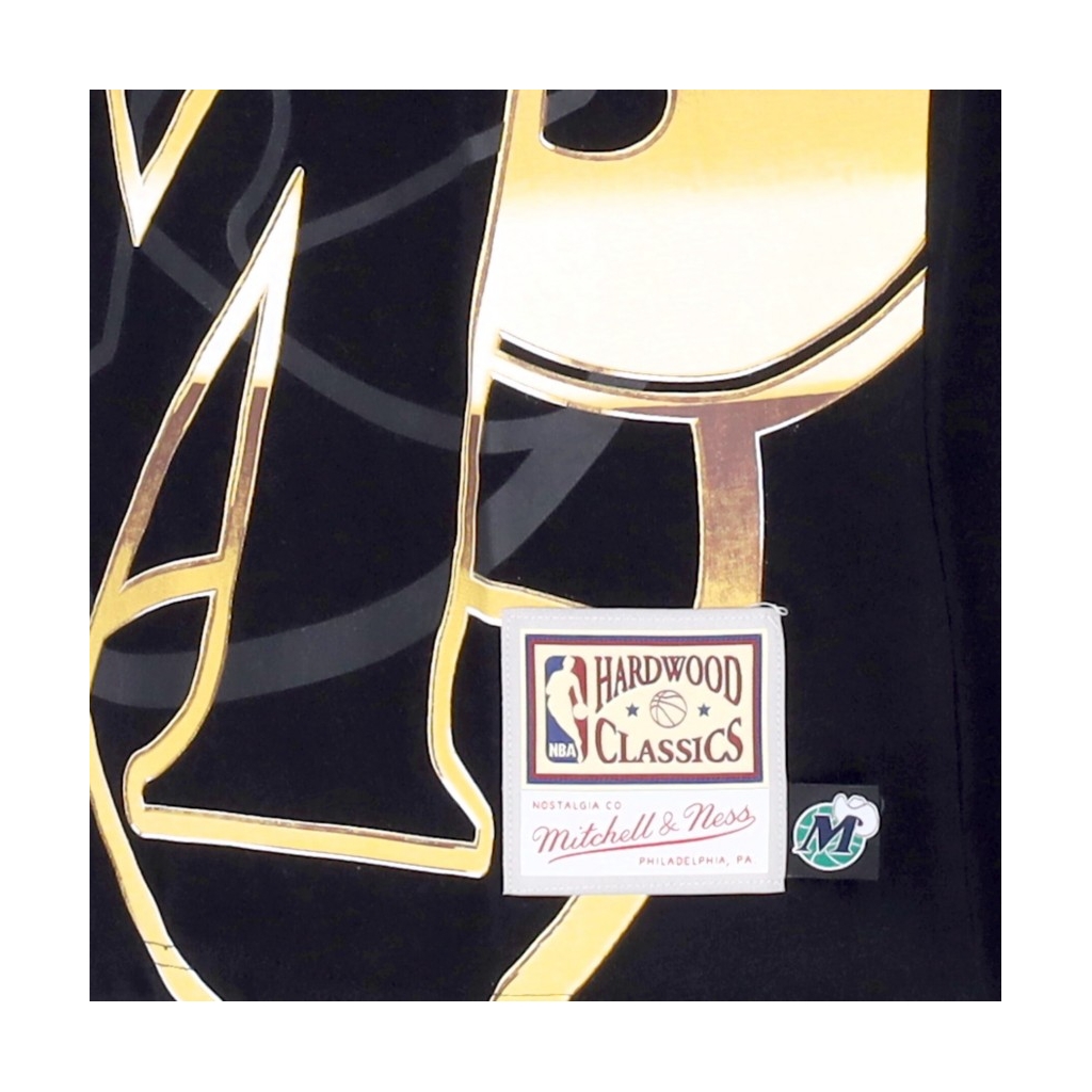 maglietta uomo nba big face 40 tee hardwood classics dalmav BLACK/ORIGINAL TEAM COLORS