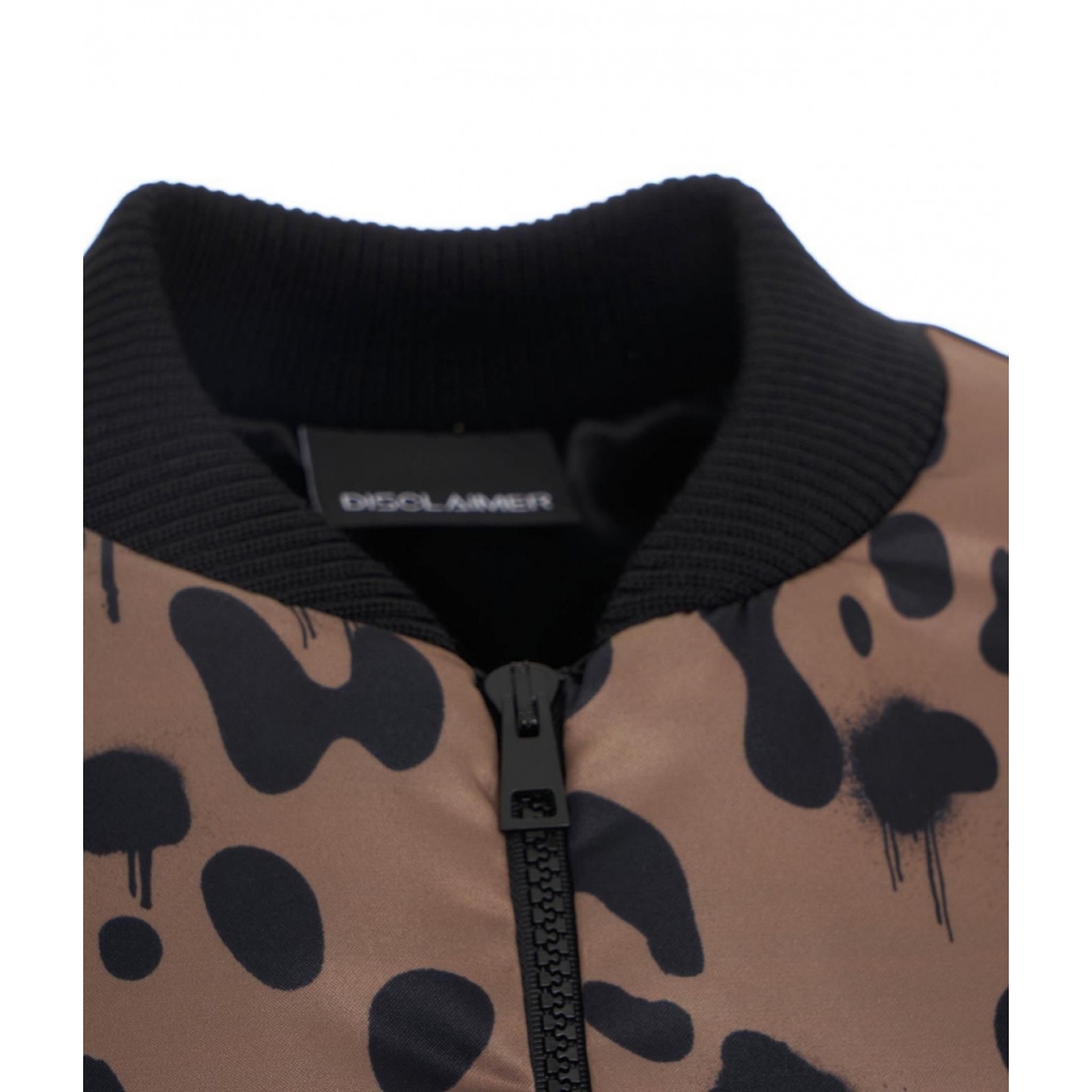 Bomber Animalier Braun