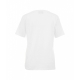 T-shirt con strass bianco