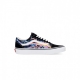 scarpa bassa uomo old skool electric flame BLACK/TRUE WHITE