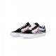 scarpa bassa uomo old skool electric flame BLACK/TRUE WHITE