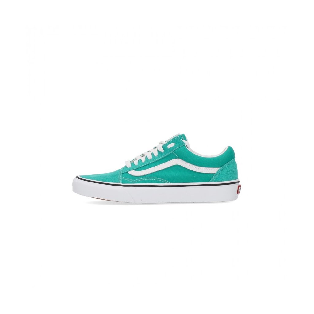 scarpa bassa uomo old skool PEPPER GREEN/TRUE WHITE