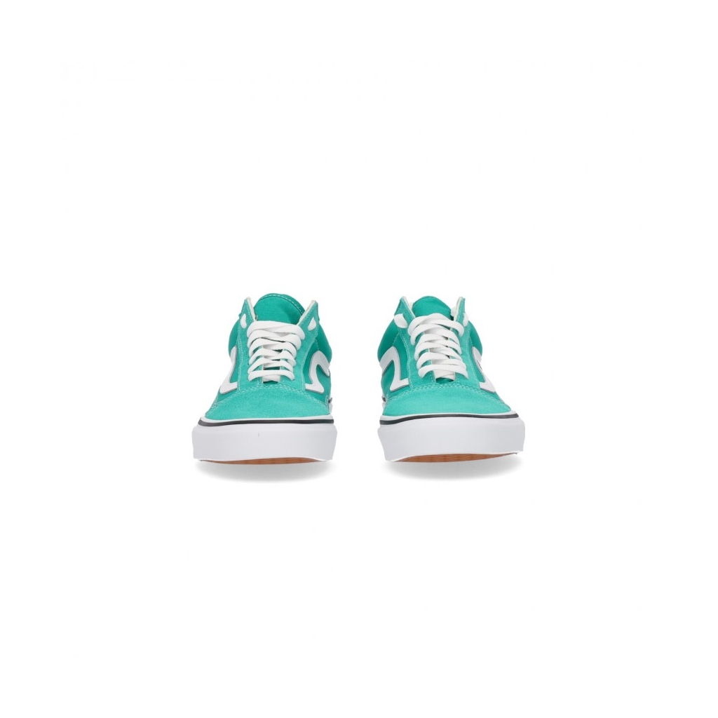 scarpa bassa uomo old skool PEPPER GREEN/TRUE WHITE