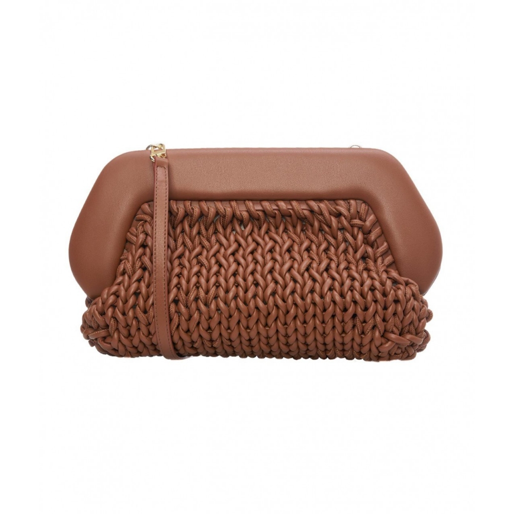 Clutch Bios Knitted Braun