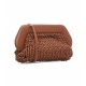 Clutch Bios Knitted Braun