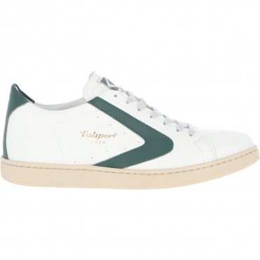 Scarpe Valsport Uomo Tournament Classic Nappa BIANCO VERDONE