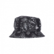 cappello da pescatore uomo ne bucket01 nb reversible paisley BLACK