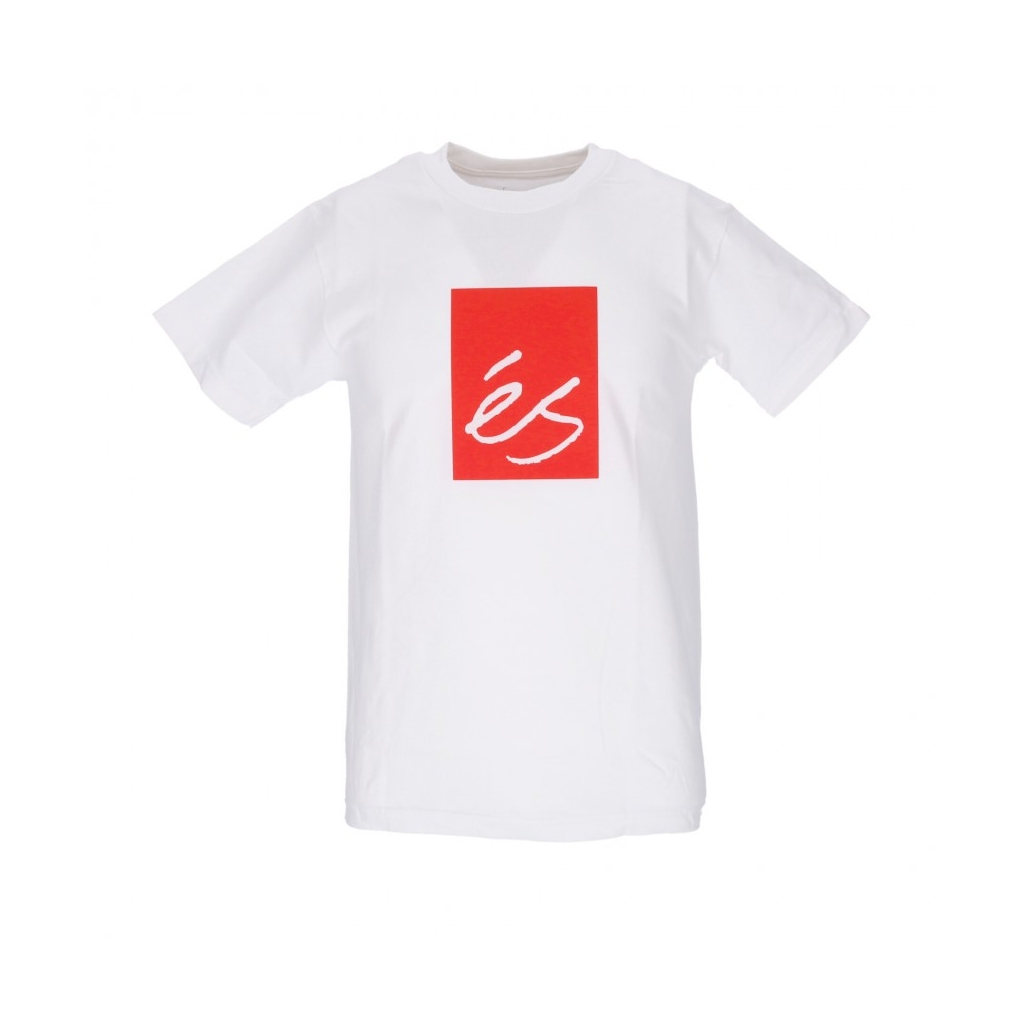 maglietta uomo main block tee WHITE