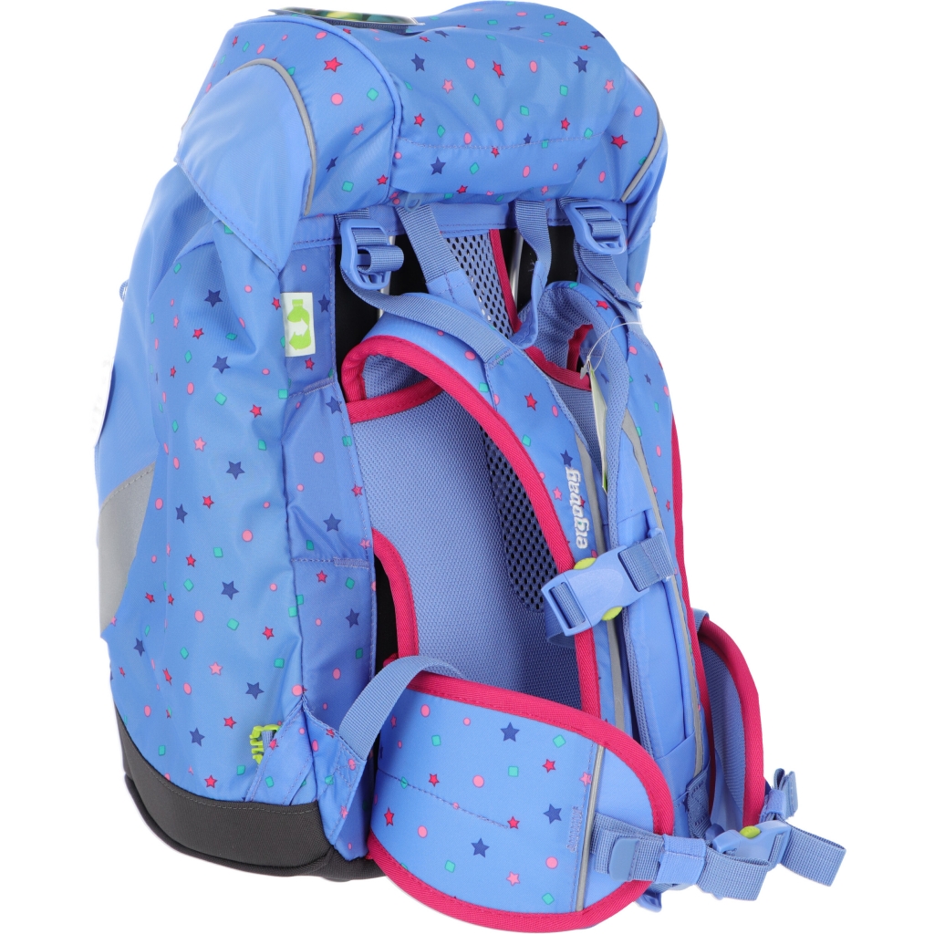 zaino ergobag azzurro stelline A02