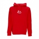 felpa cappuccio uomo tiger block hoodie RED