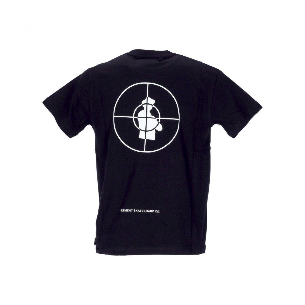maglietta uomo pexe listen to tee FLINT BLACK