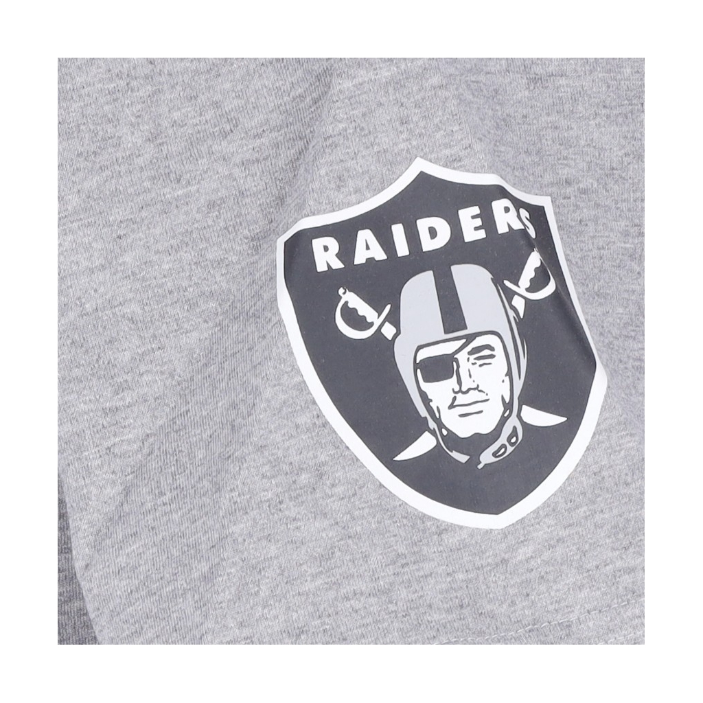 maglietta uomo nfl washed pack wordmark oversize tee lasrai LIGHT GREY HEATHER