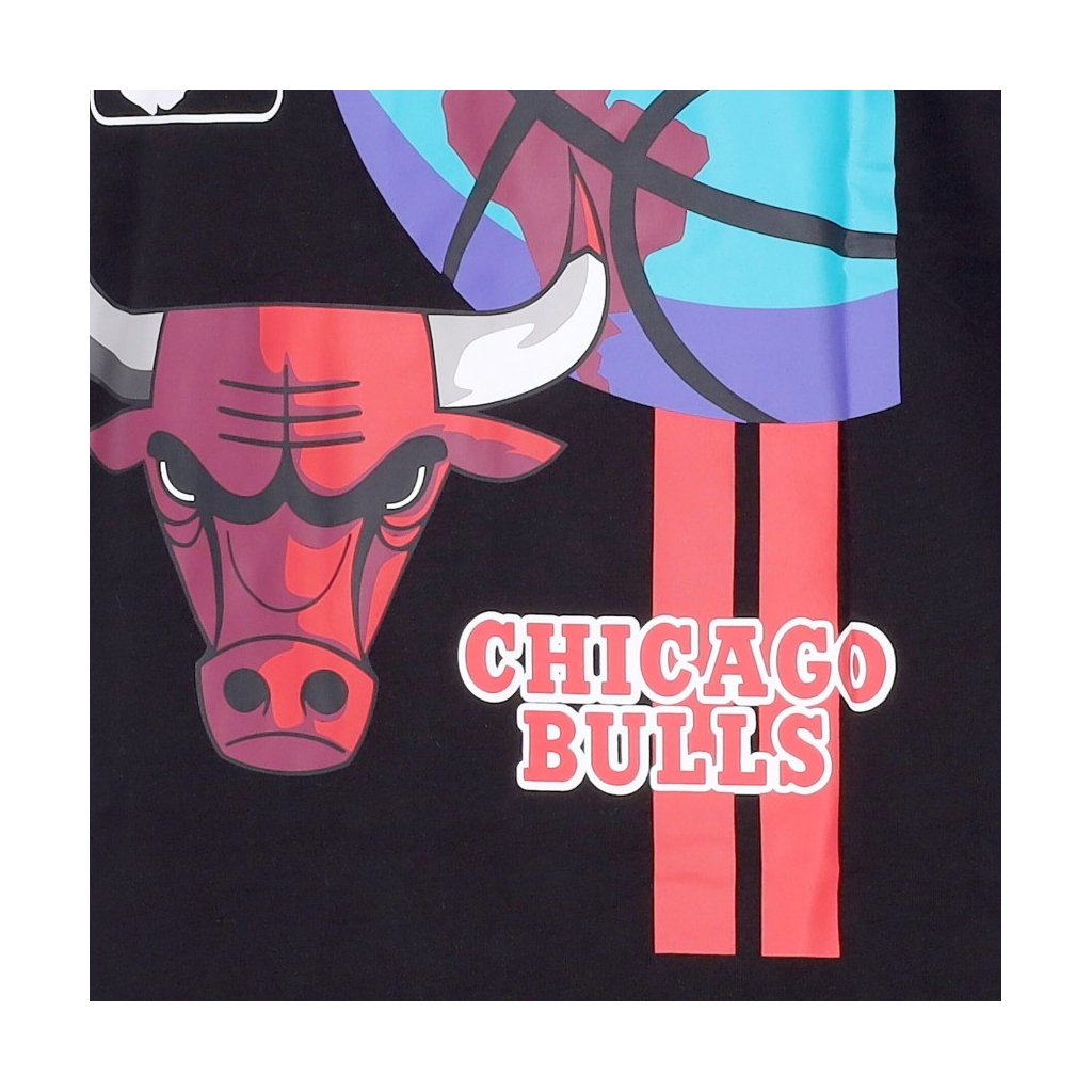 maglietta uomo nba bball globe graphic tee chibul BLACK