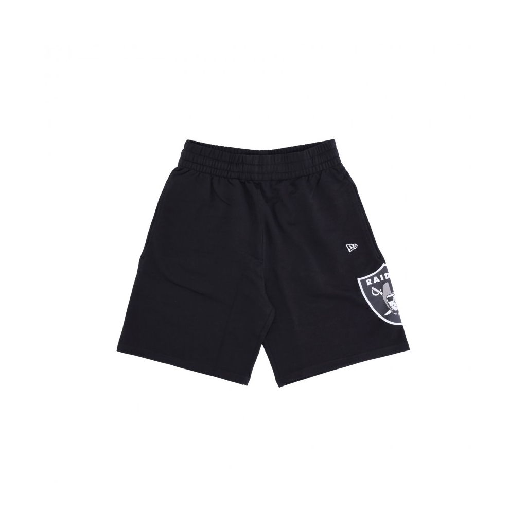 pantalone corto tuta uomo nfl washed pack team logob short lasrai BLACK