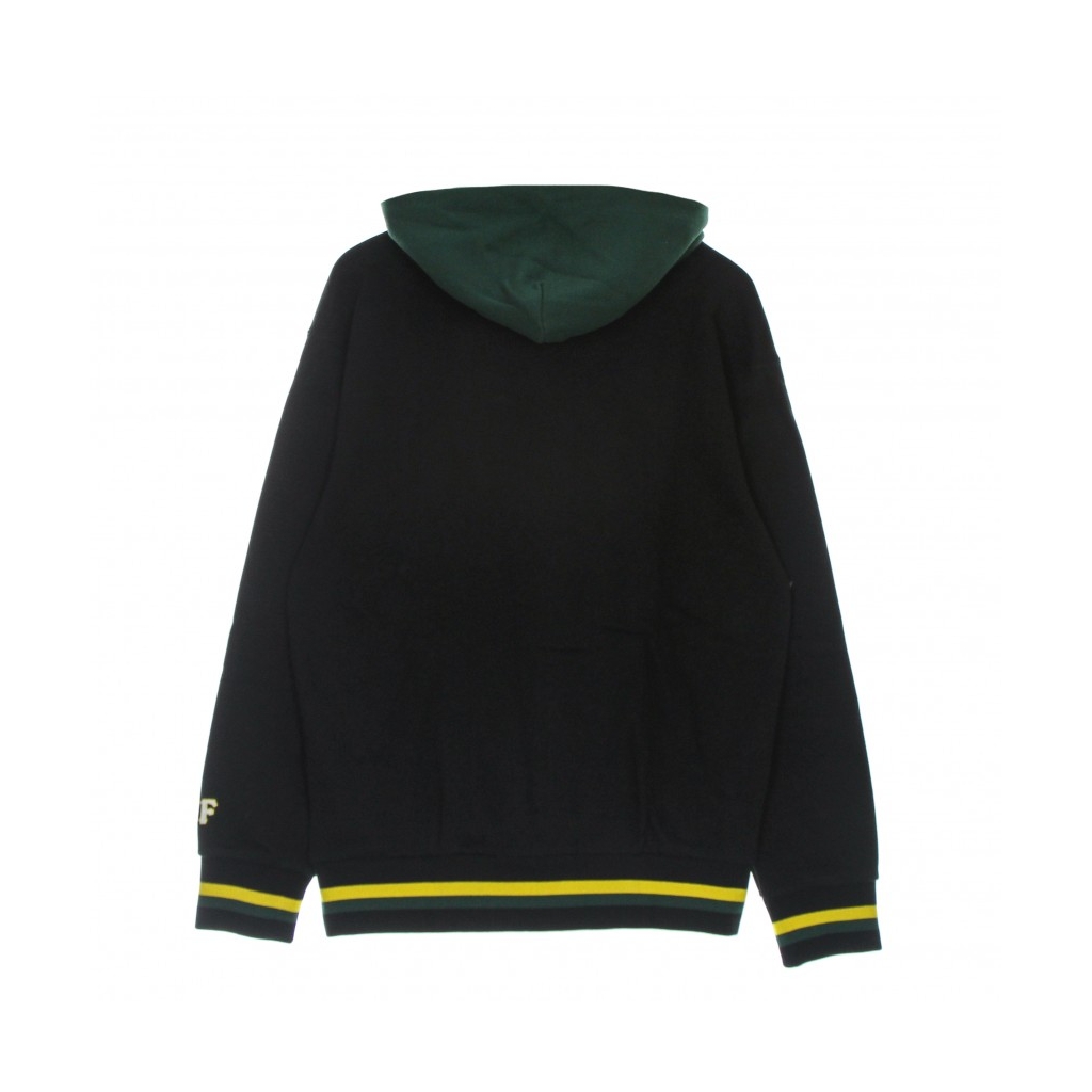 felpa cappuccio uomo sideline p/o hoodie BLACK