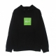 felpa cappuccio uomo essentials box logo p/o hoodie BLACK