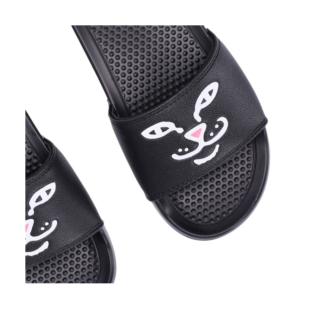 ciabatte uomo lord jermal face slides BLACK