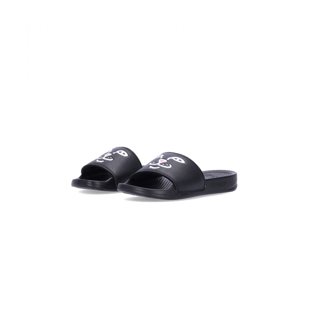 ciabatte uomo lord jermal face slides BLACK