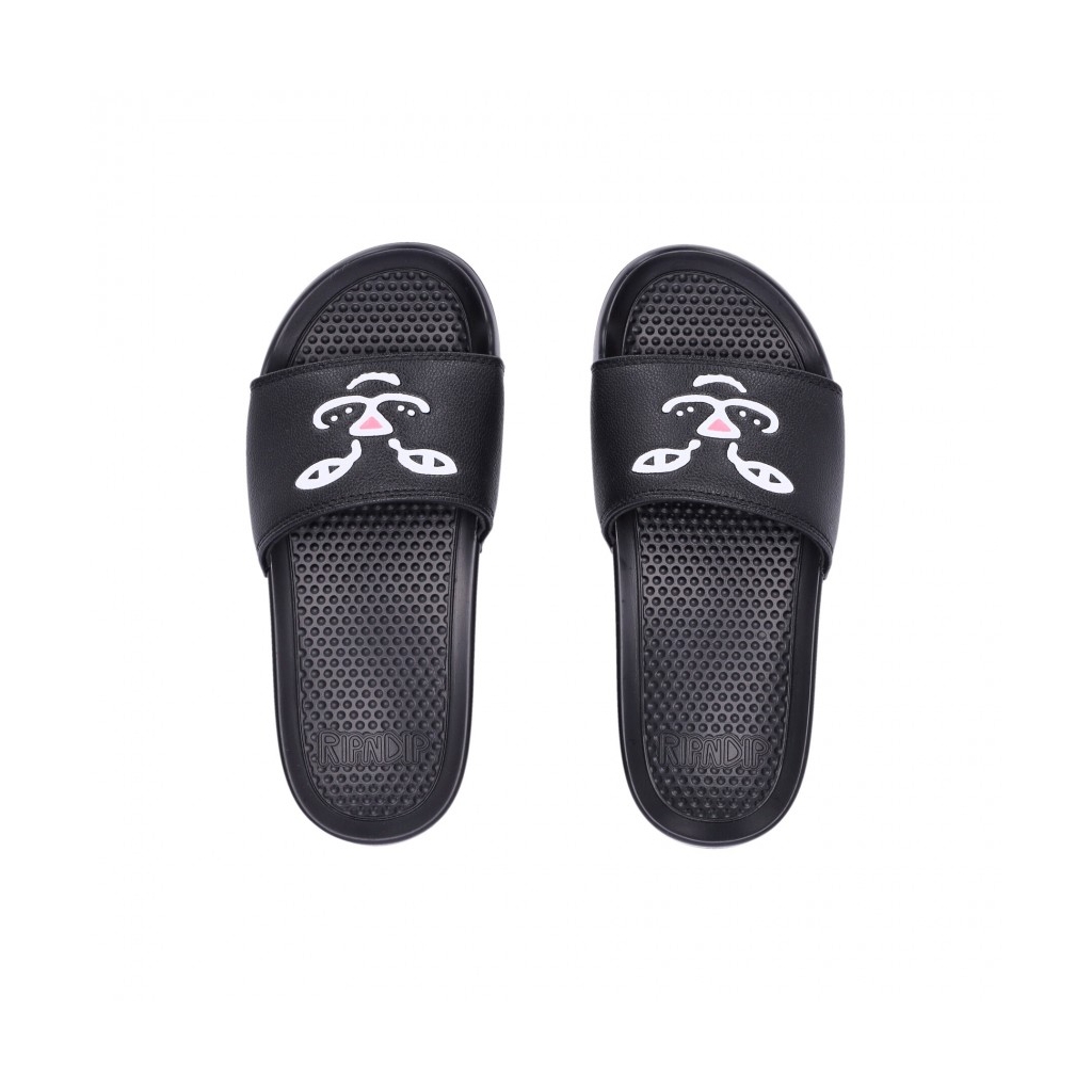 ciabatte uomo lord jermal face slides BLACK
