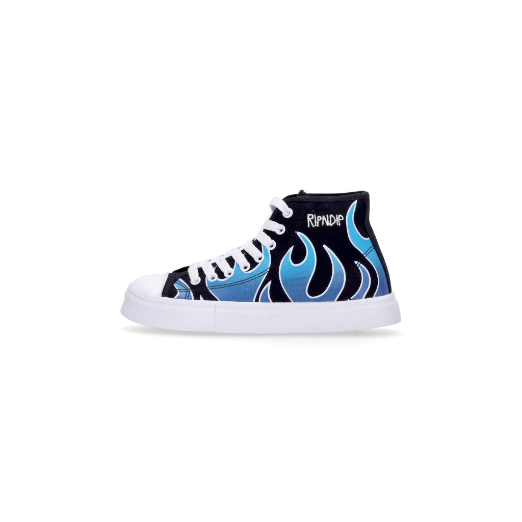 scarpa alta uomo lord nermal hades high top shoes BLUE/BLACK