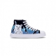 scarpa alta uomo lord nermal hades high top shoes BLUE/BLACK