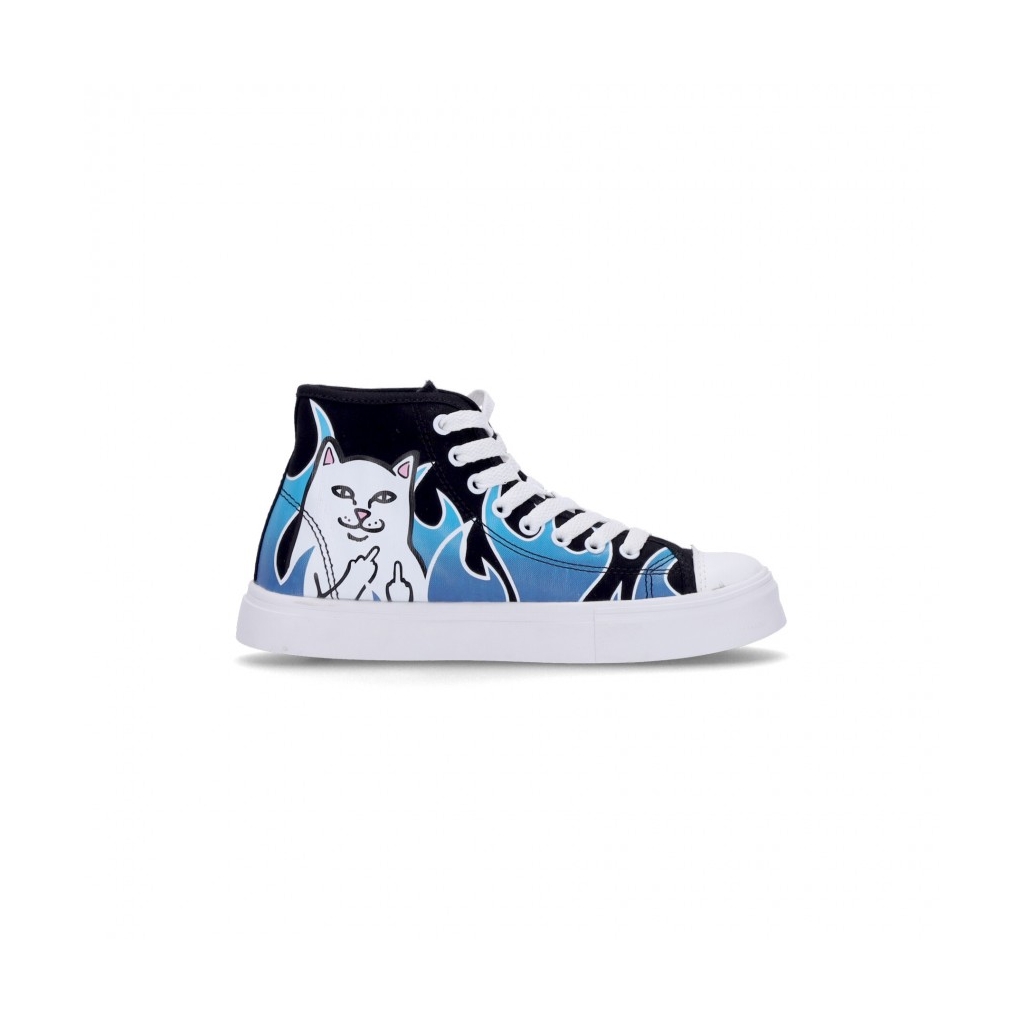 scarpa alta uomo lord nermal hades high top shoes BLUE/BLACK