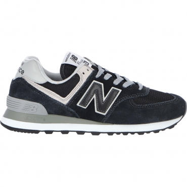 Scarpa New Balance Donna Lifestyle Suede-Mesh EVB BLACK