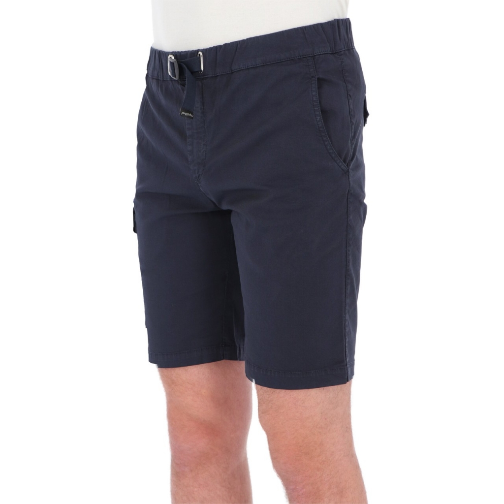 Bermuda Refrigiwear Uomo Brooklin Shorts Tasca DARK BLUE