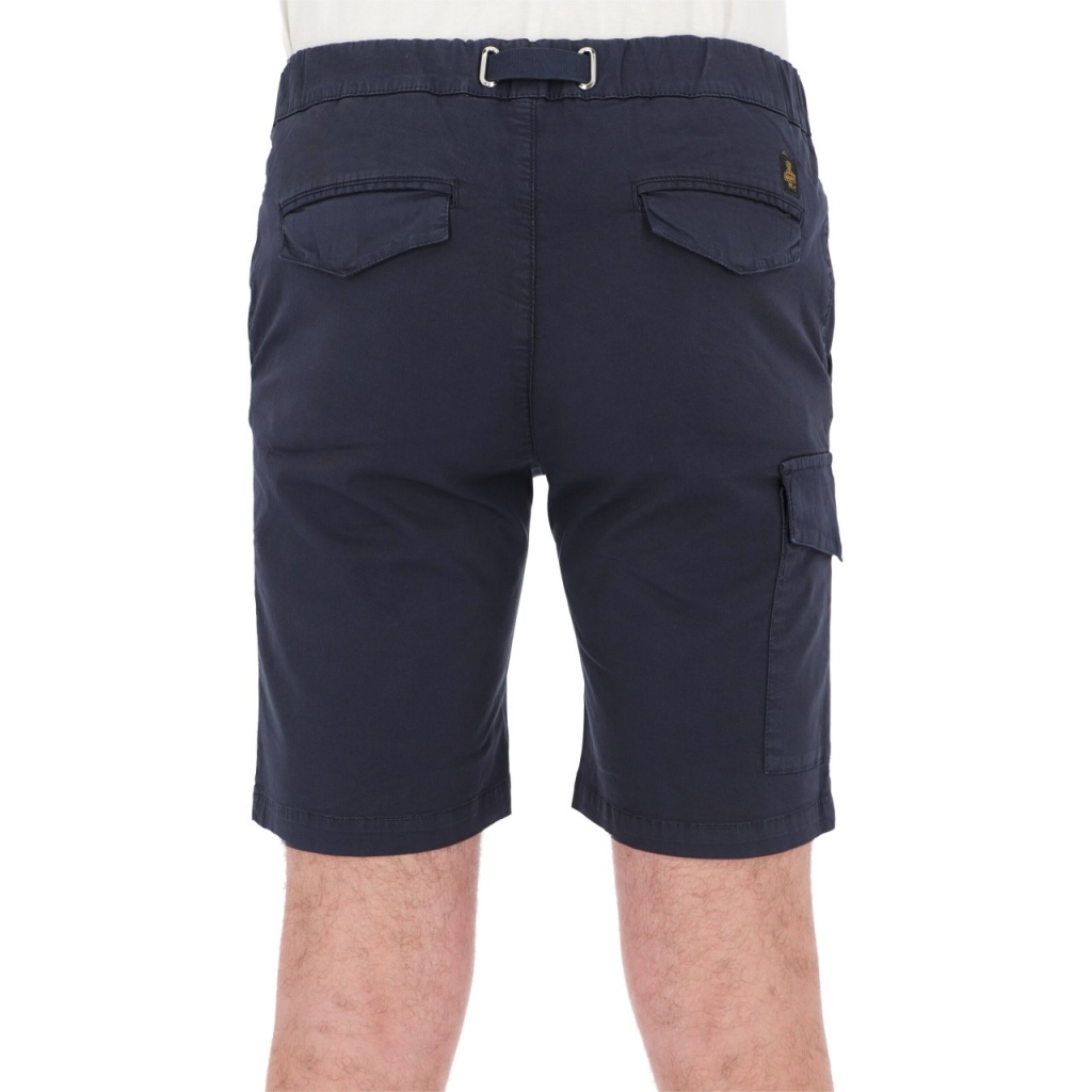 Bermuda Refrigiwear Uomo Brooklin Shorts Tasca DARK BLUE