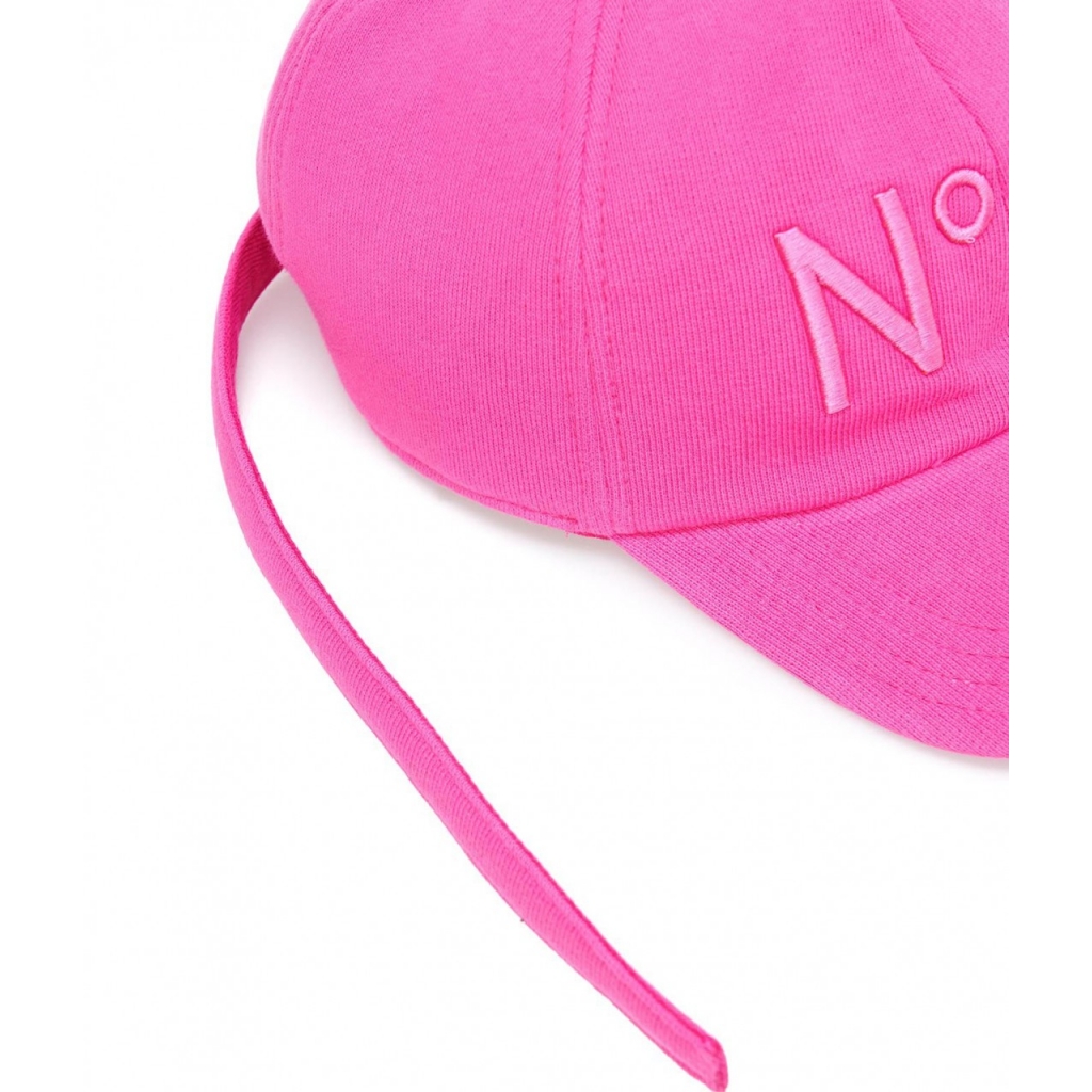 Baseball cap con ricamo pink