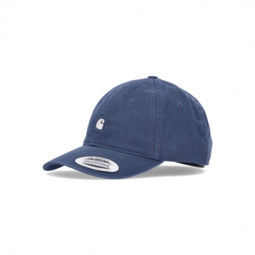 cappellino visiera curva uomo madison logo cap STORM BLUE/WAX