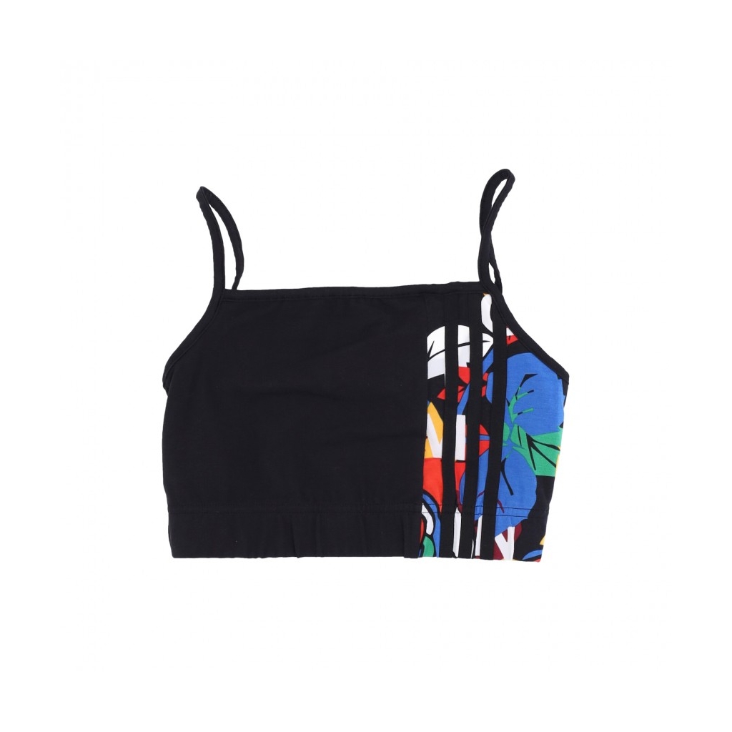 top donna crop top x rich mnisi BLACK/MULTI