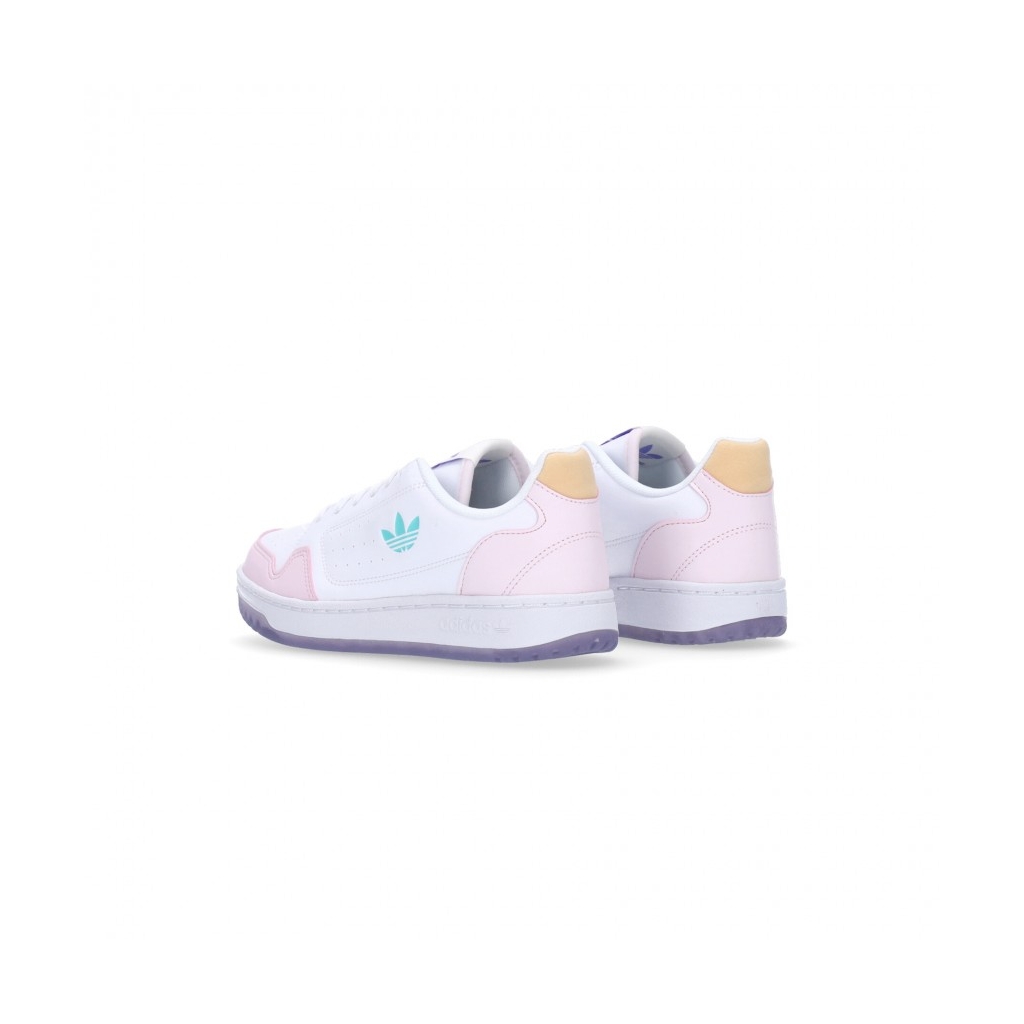scarpa bassa ragazza ny 90 j CLOUD WHITE/LIGHT PURPLE/CLEAR PINK