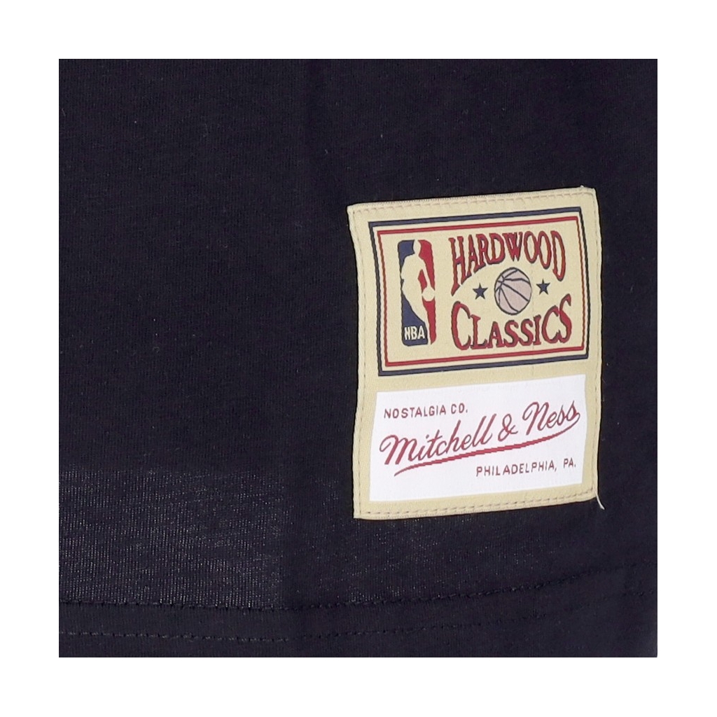 maglietta uomo nba tee hardwood classics no 33 scottie pippen chibul BLACK/ORIGINAL TEAM COLORS