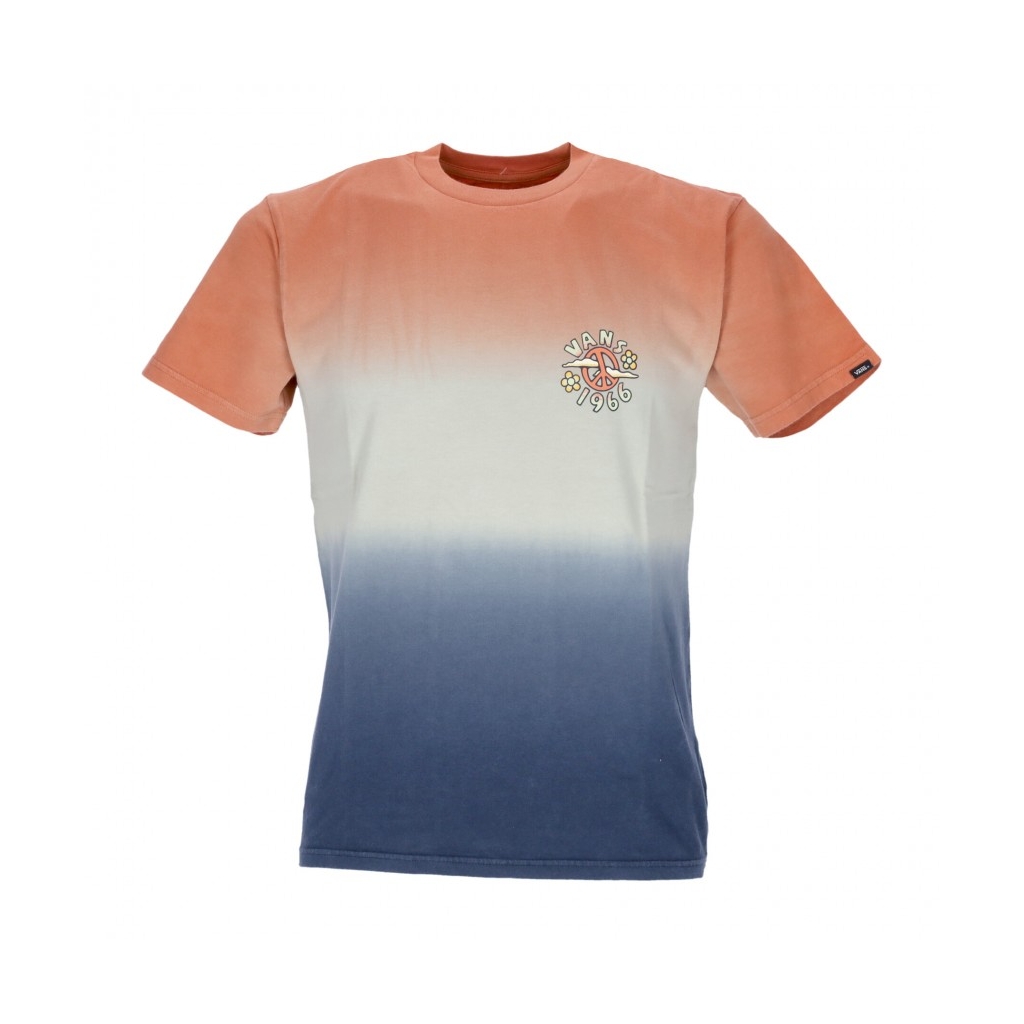 maglietta uomo peace of mind dip dye tee MELON/CELADON GREEN/DRESS BLUES