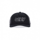 cappellino visiera curva uomo disobey trucker BLACK