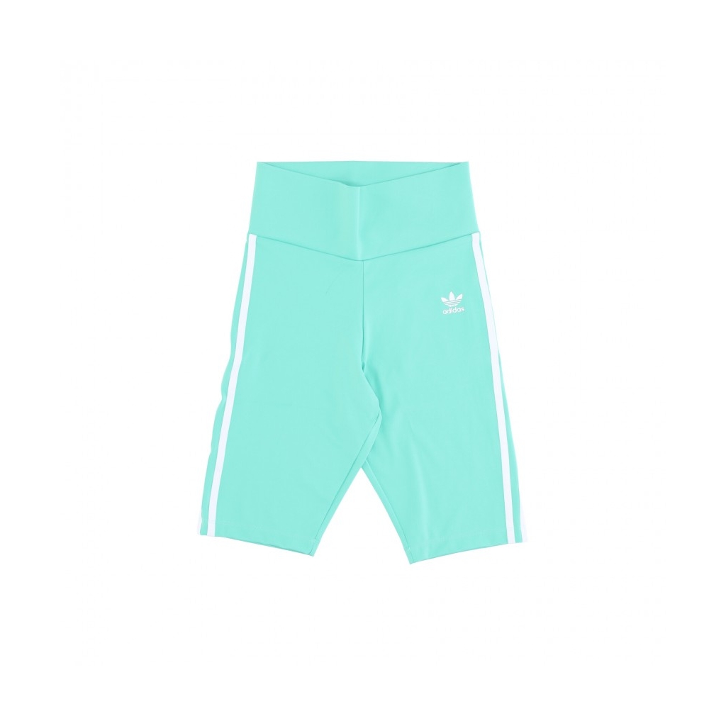 pantaloncino ciclista donna high-waisted short tights HIRE GREEN