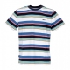 maglietta uomo sava stripe tee BLACK/MULTI