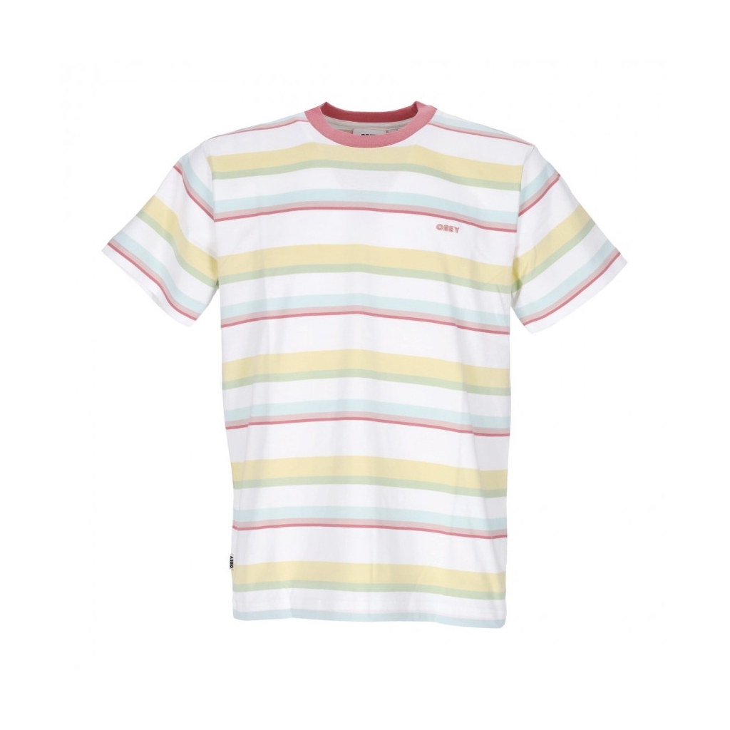 maglietta uomo sava stripe tee WHITE/MULTI