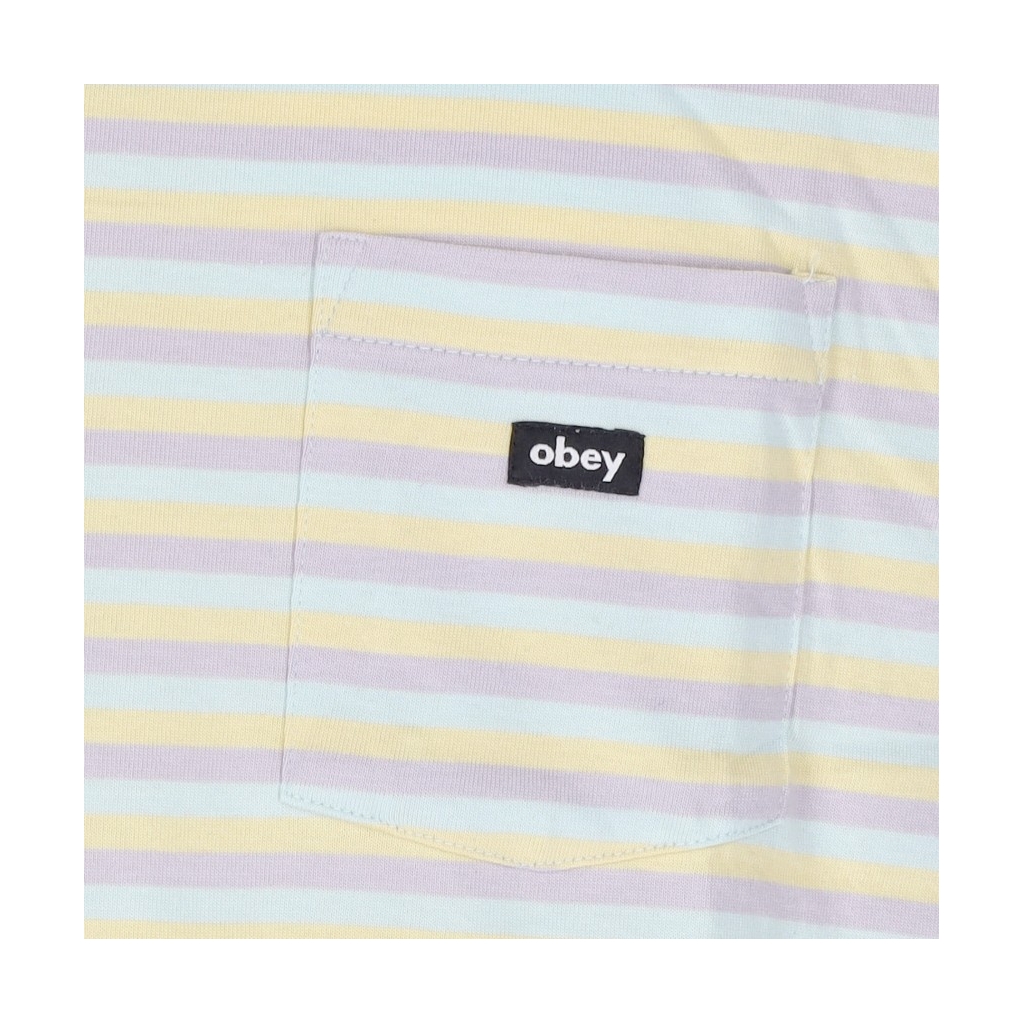 maglietta uomo river stripe pocket tee PURE WATER MULTI