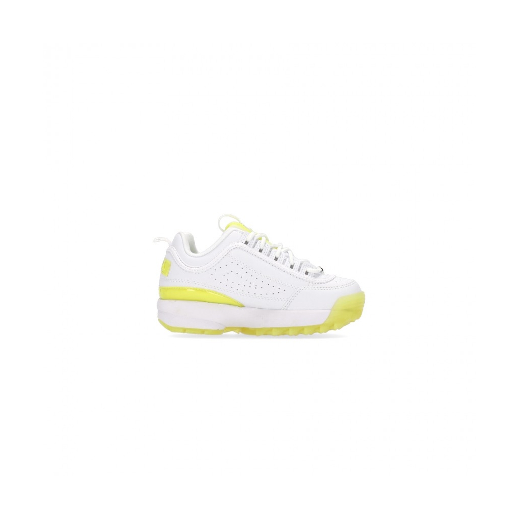 scarpa bassa bambino disruptor t kids WHITE/SAFETY YELLOW