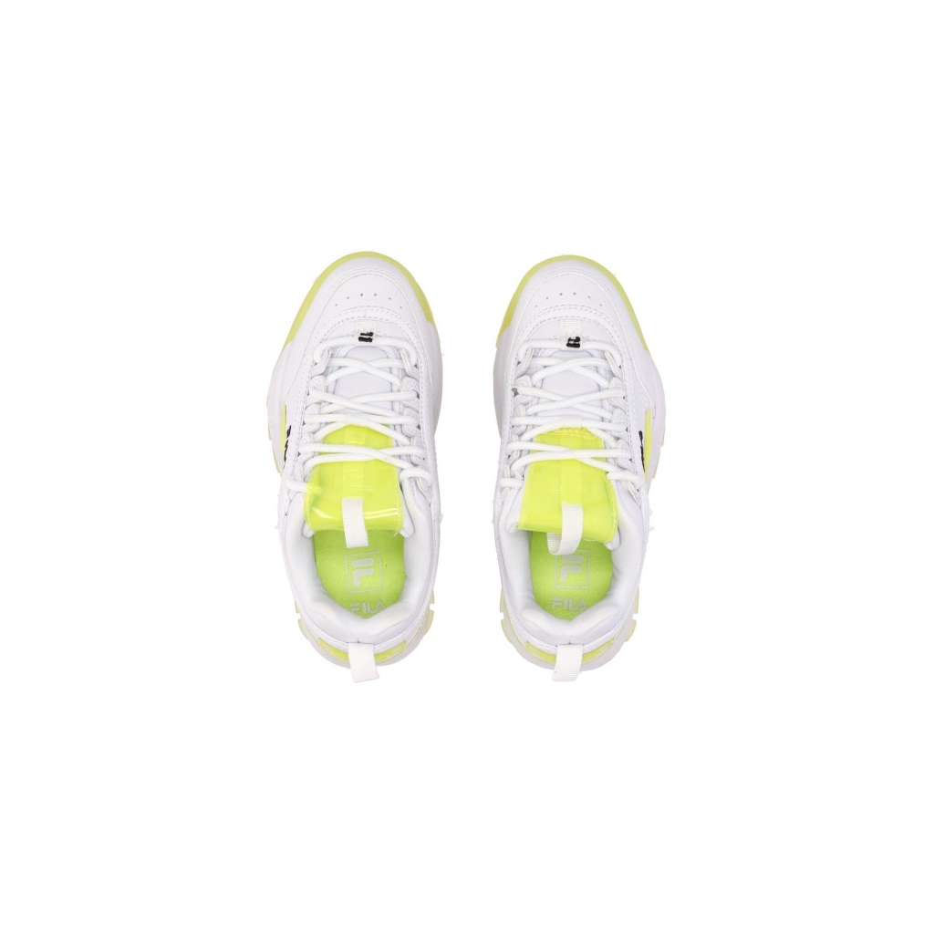 scarpa bassa bambino disruptor t kids WHITE/SAFETY YELLOW