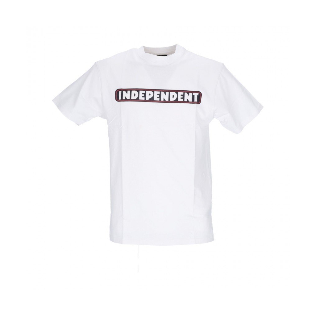 maglietta uomo bar logo tee WHITE