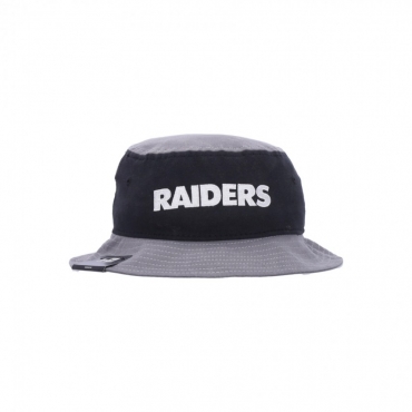 cappello da pescatore uomo nfl washed pack tapered bucket lasrai BLACK