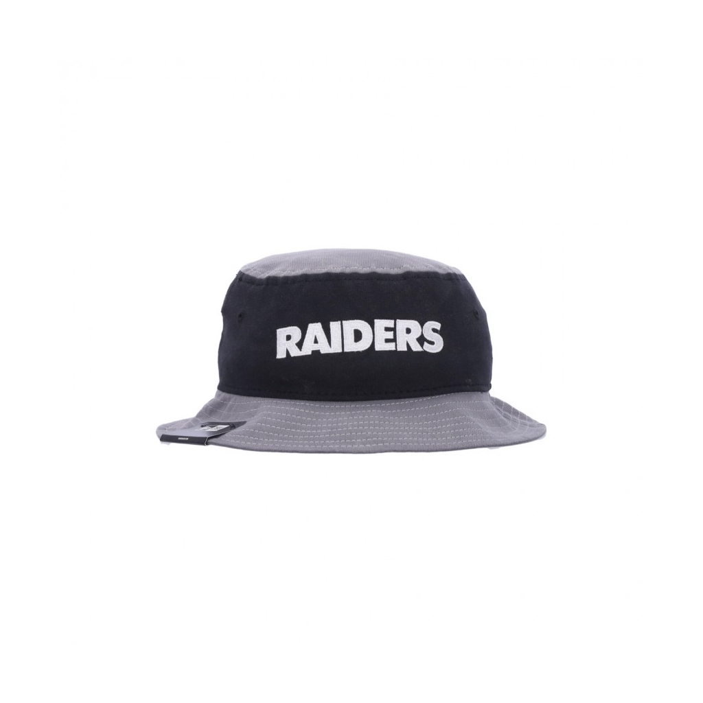 cappello da pescatore uomo nfl washed pack tapered bucket lasrai BLACK