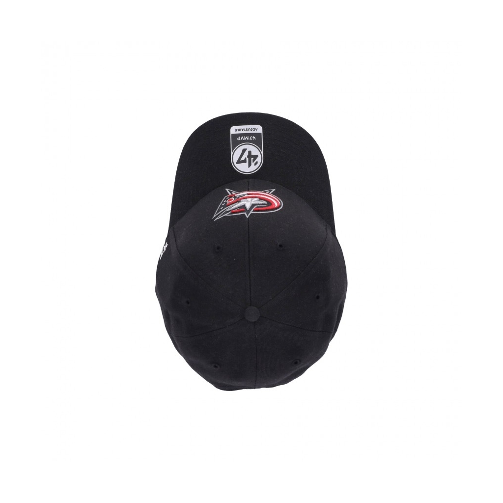 cappellino visiera curva uomo nhl mvp colblu BLACK