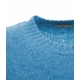 Maglione con intarsia blu