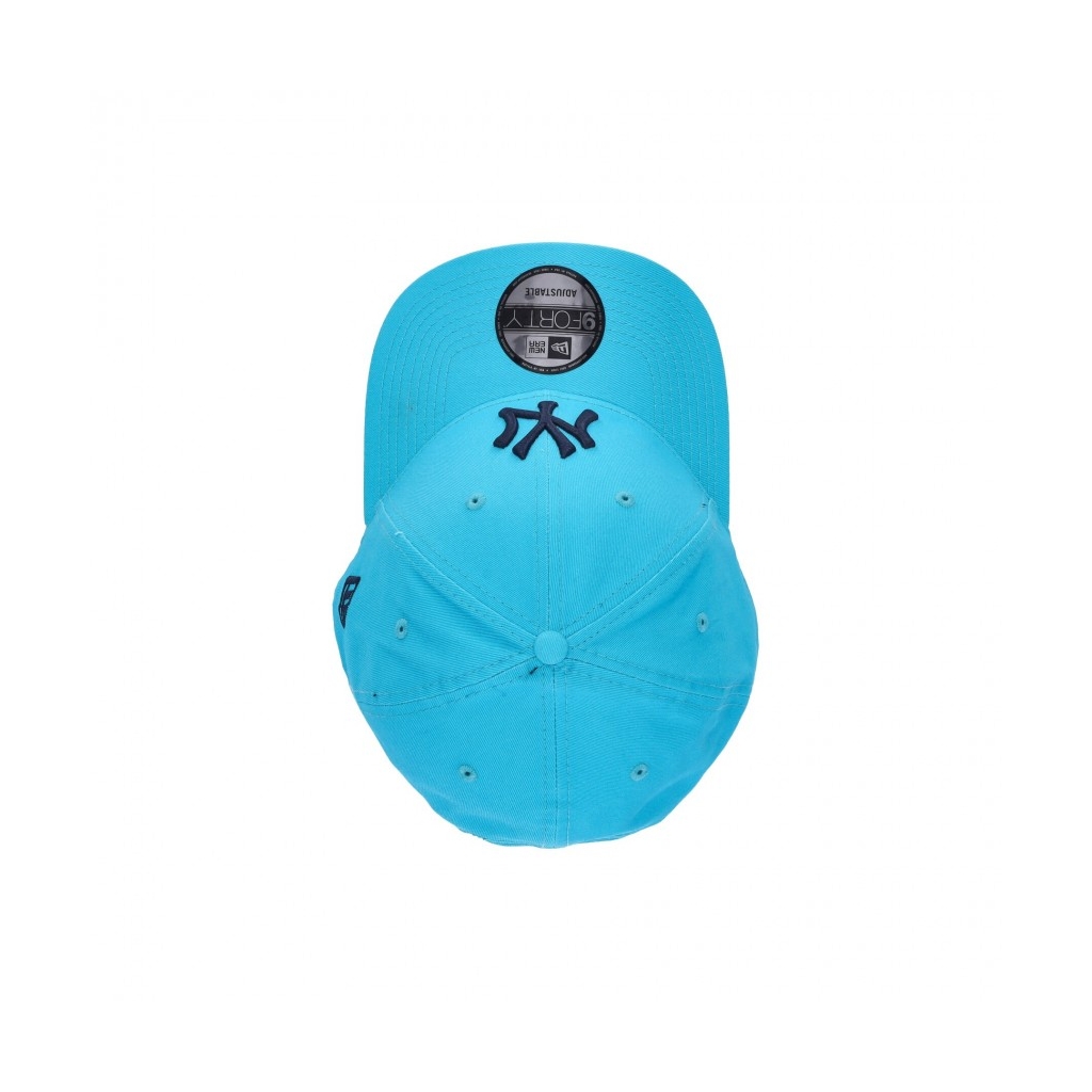 cappellino visiera curva uomo mlb league essential 940 neyyan LIGHT BLUE/NAVY