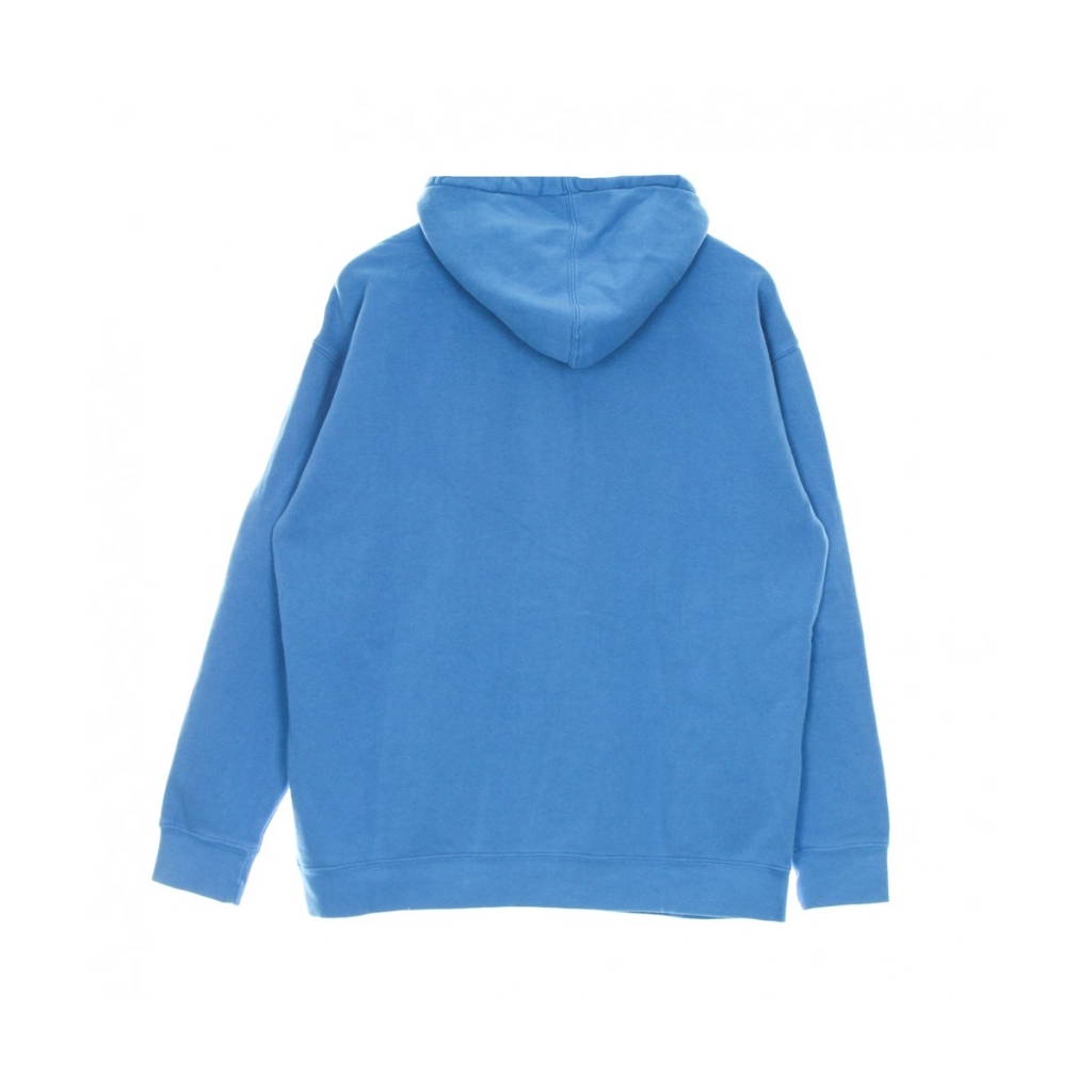 felpa cappuccio uomo i love u hoodie AZURE