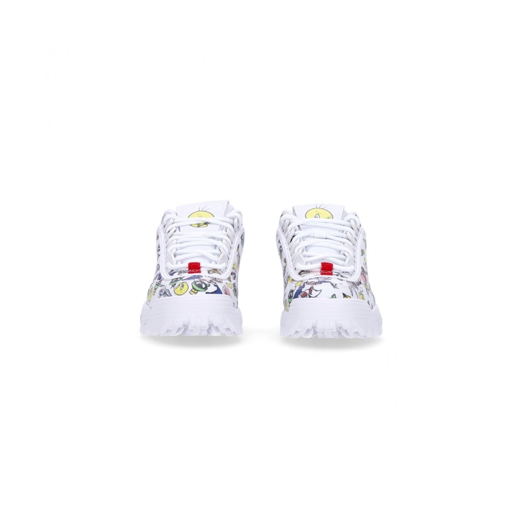 scarpa bassa bambino wb disruptor aop kids x looney tunes WHITE